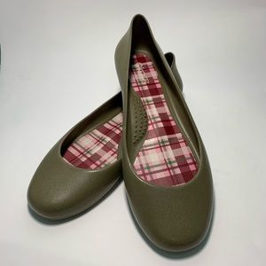 OkaB Matte Ballet Flats Georgia Dirty Martini 9